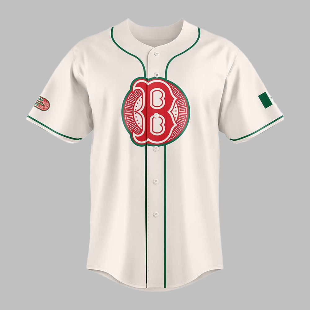 Red Sox Mexican Celebration Night 2025 Jersey - Grishko.com