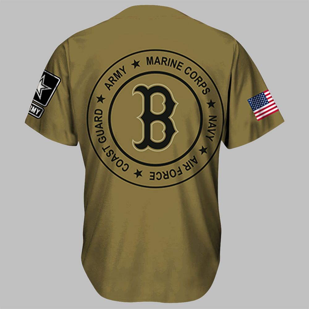 Red Sox Military Appreciation Night 2025 Jersey - Grishko.com