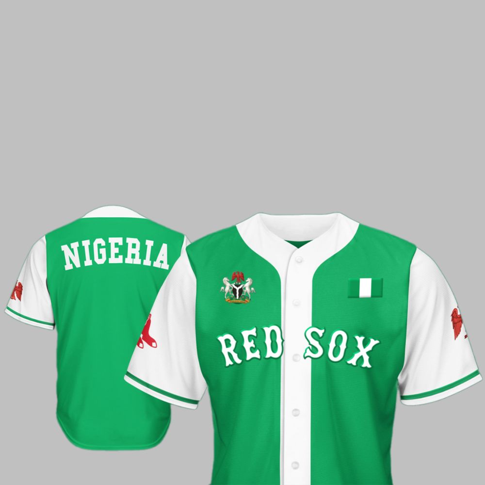Red Sox Nigerian Celebration Jersey Giveaway 2025 - Grishko.com