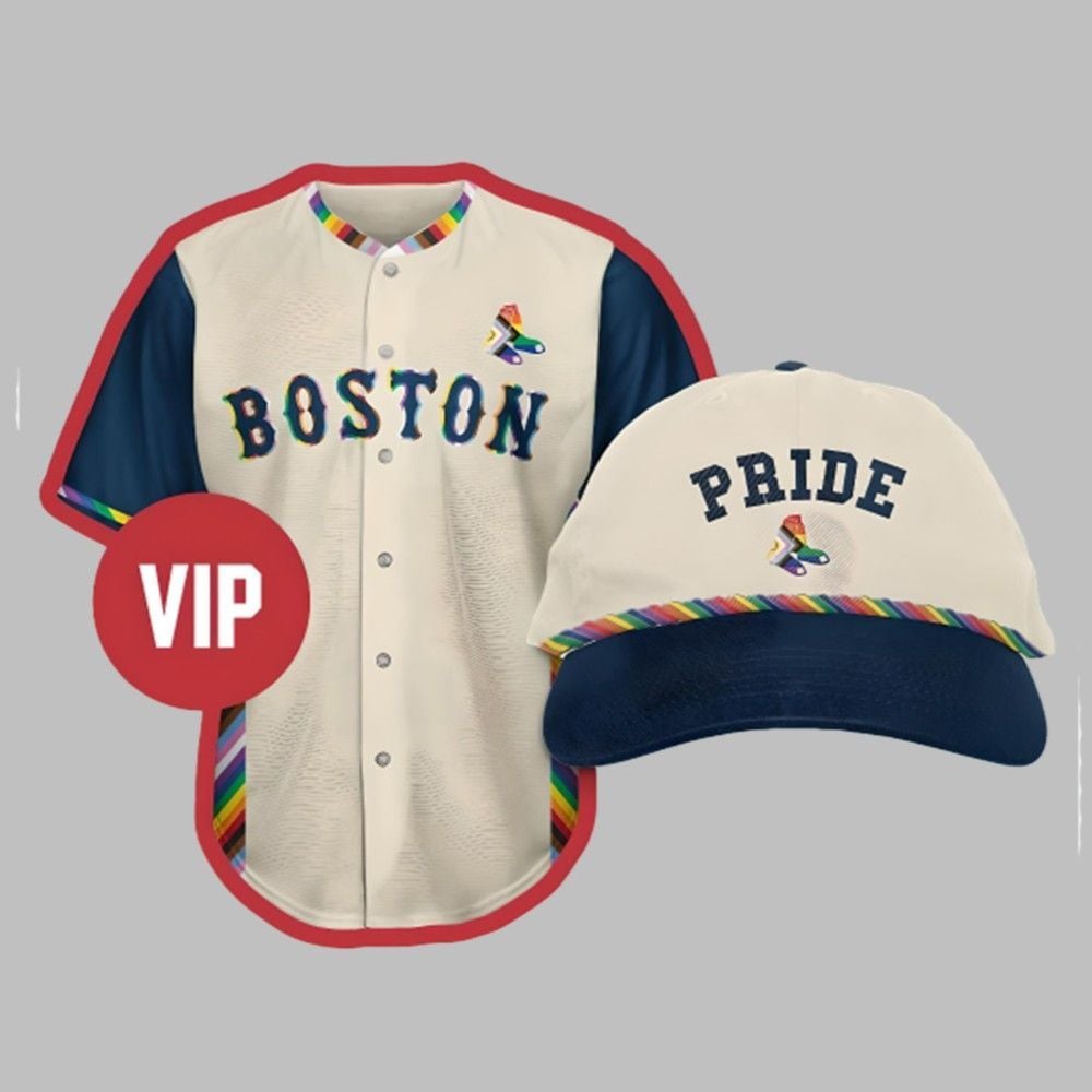 Red Sox Pride Night Jersey 2025 Giveaway - Grishko.com