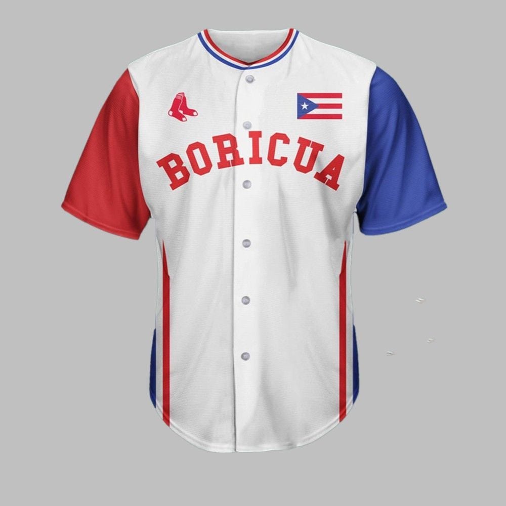 Red Sox Puerto Rican Celebration Jersey 2025 Giveaway - Grishko.com