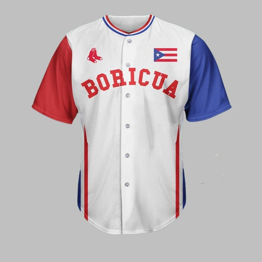 Red Sox Puerto Rican Celebration Jersey 2025 Giveaway - Grishko.com