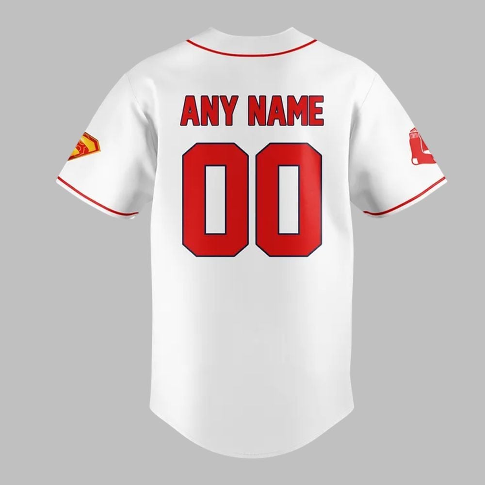 Red Sox Superman Night Jersey 2025 - Grishko.com