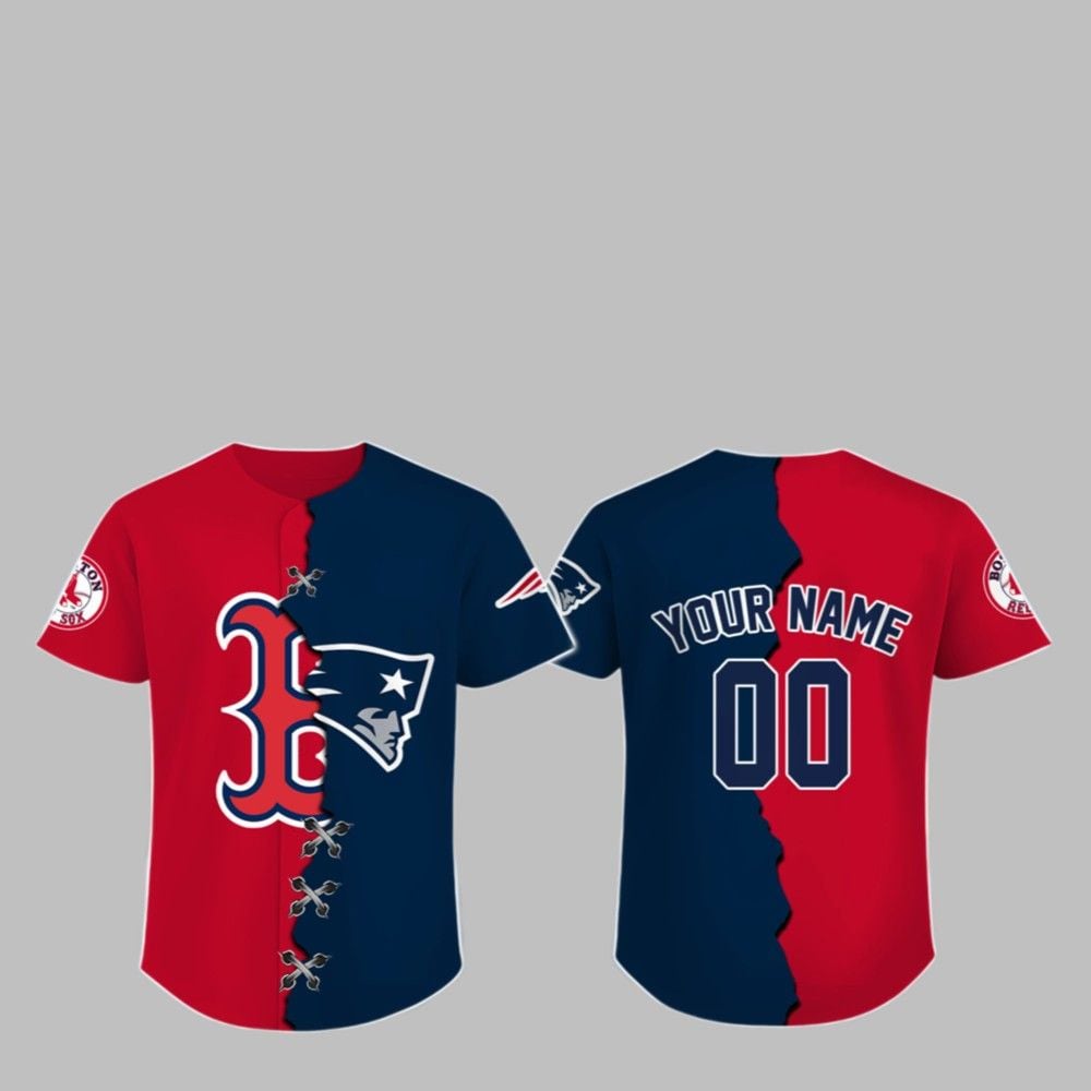 Red Sox x Patriots Jersey 2025 - Grishko.com