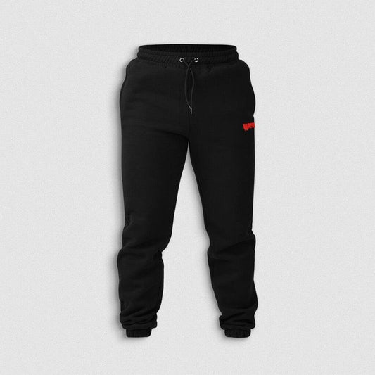 Gymreapers Phantom Joggers - Black/Red, All Seasons