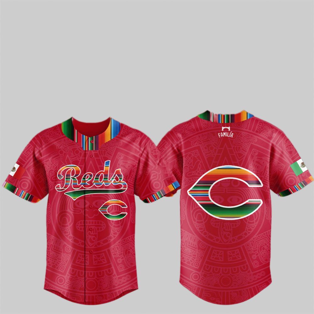Reds Mexican Heritage Night 2025 Jersey - Grishko.com