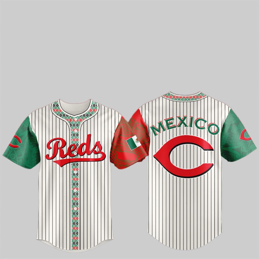 Reds Mexican Heritage Night Jersey 2025 - Grishko.com