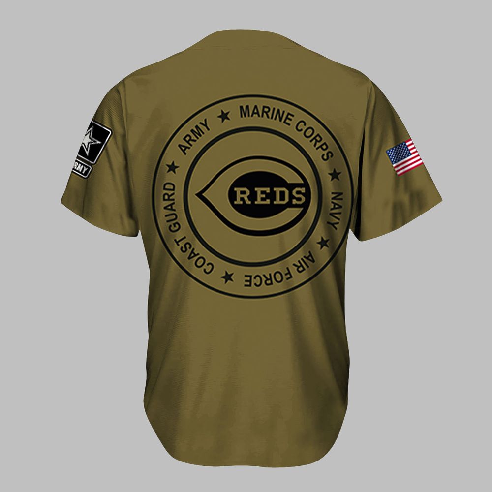 Reds Military Appreciation Night 2025 Jersey - Grishko.com