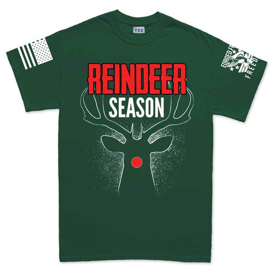Reindeer Season Men's T-shirt Style001