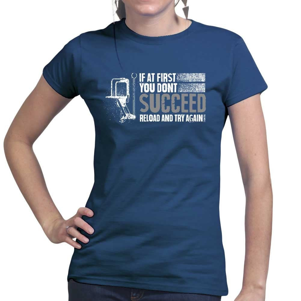 Reloading Again Ladies T-shirt Style001