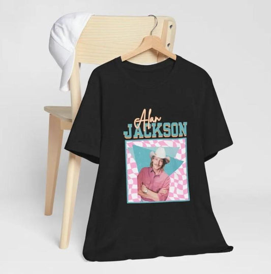 Retro Alan Jackson Unisex Tee, Perfect for Country Music Fans shirt
