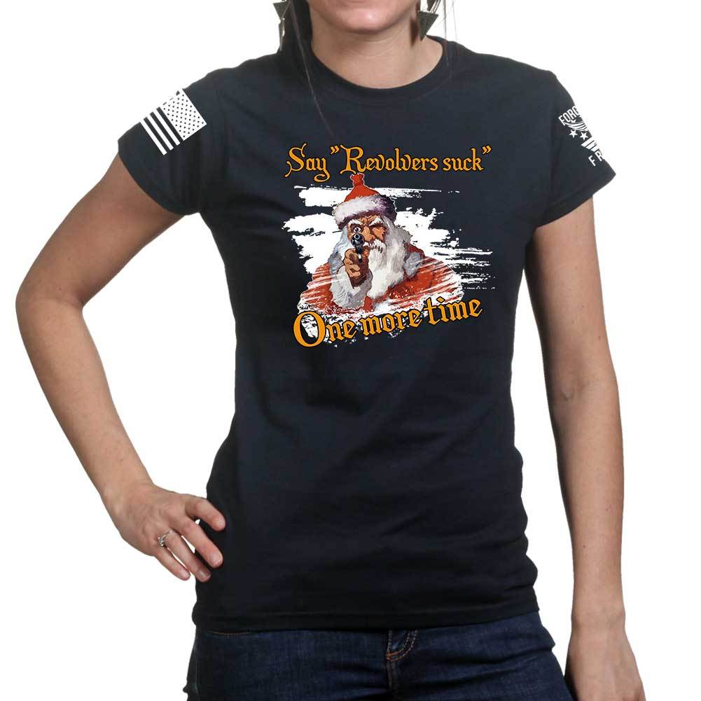 Revolvers Suck Ladies T-shirt Style002