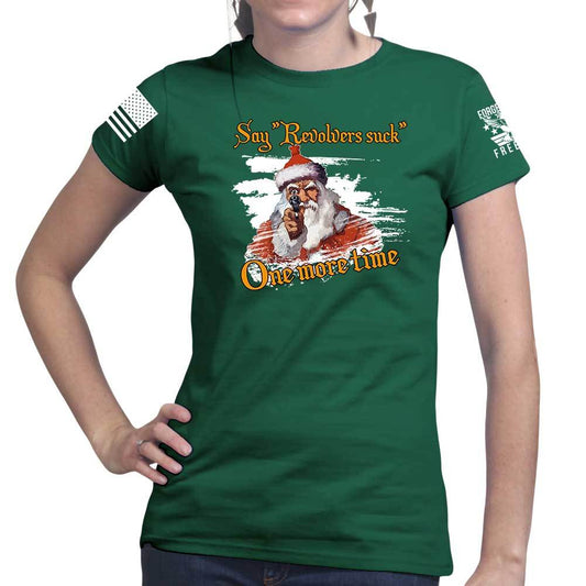 Revolvers Suck Ladies T-shirt Style002
