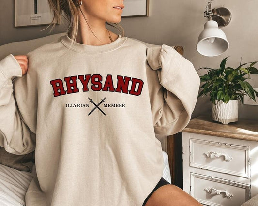Rhysand ACOTAR Sweatshirt, Velaris Hoodie, High Lord, Azriel Shadowsinger, Rhysand shirt, Feysand, Feyre and Rhysand, smut shirt, Illyrian Bat Boy Womenswear Shirt