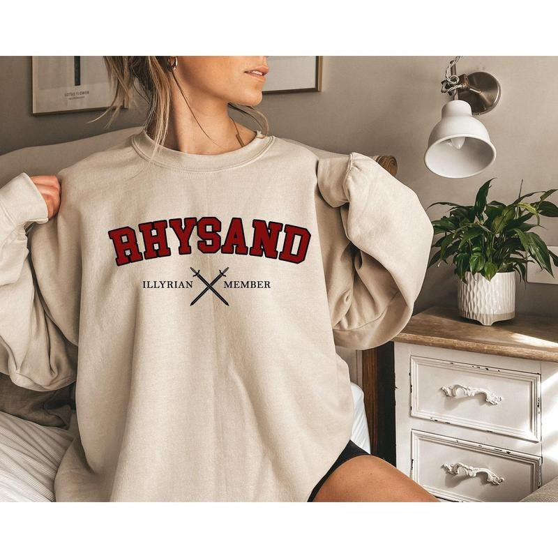 Rhysand ACOTAR Sweatshirt, Velaris, High Lord, Azriel Shadowsinger, Rhysand shirt, Feysand, Feyre and Rhysand, smut shirt, Illyrian Bat Boy