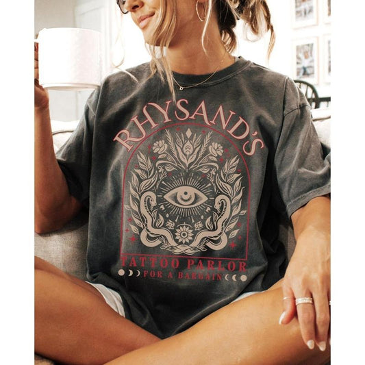 Rhysand's Tattoo Parlor, ACOTAR T-Shirt