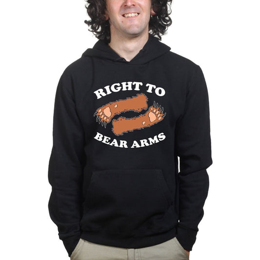 Unisex Right To Arms Bear Hoodie Style001