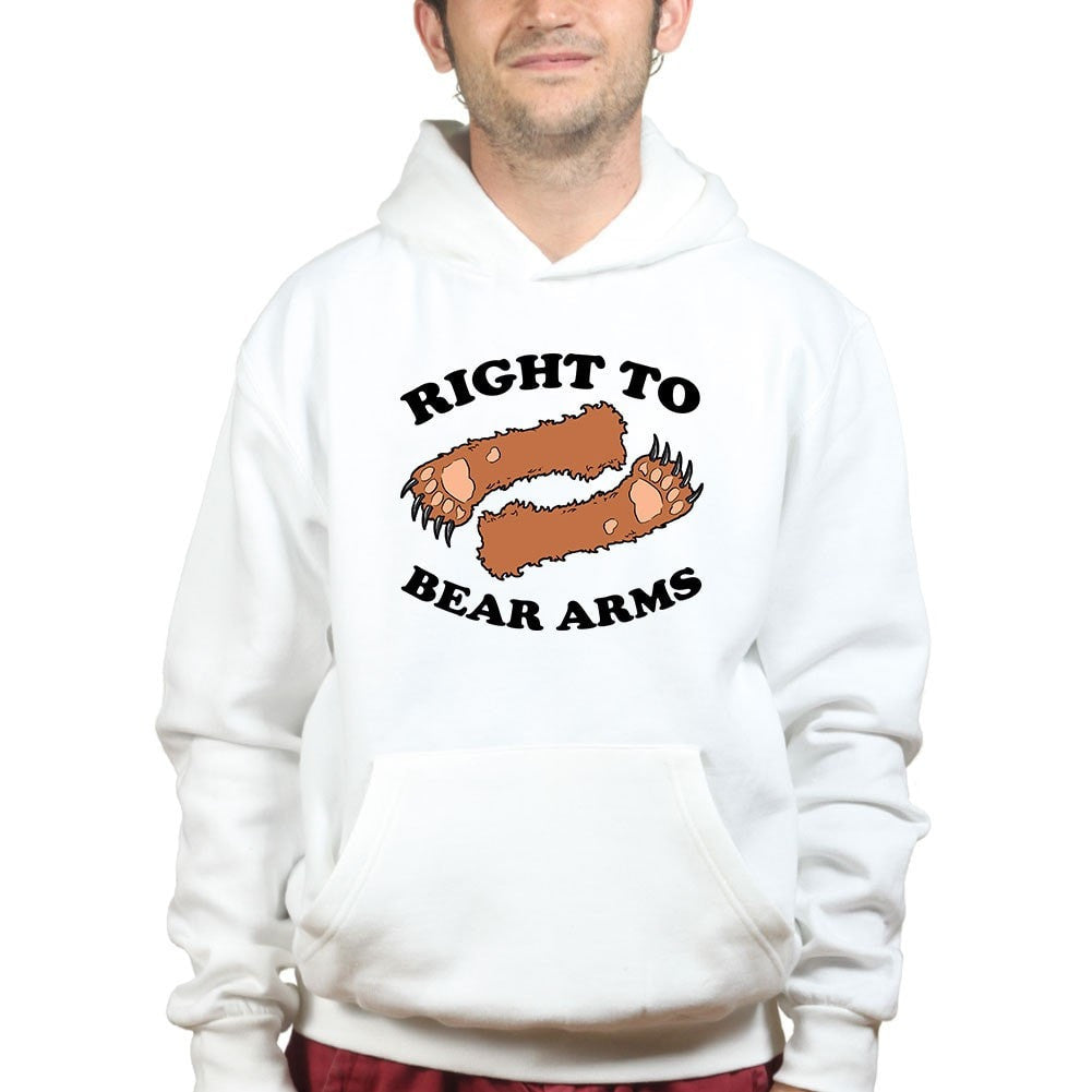 Unisex Right To Arms Bear Hoodie Style001