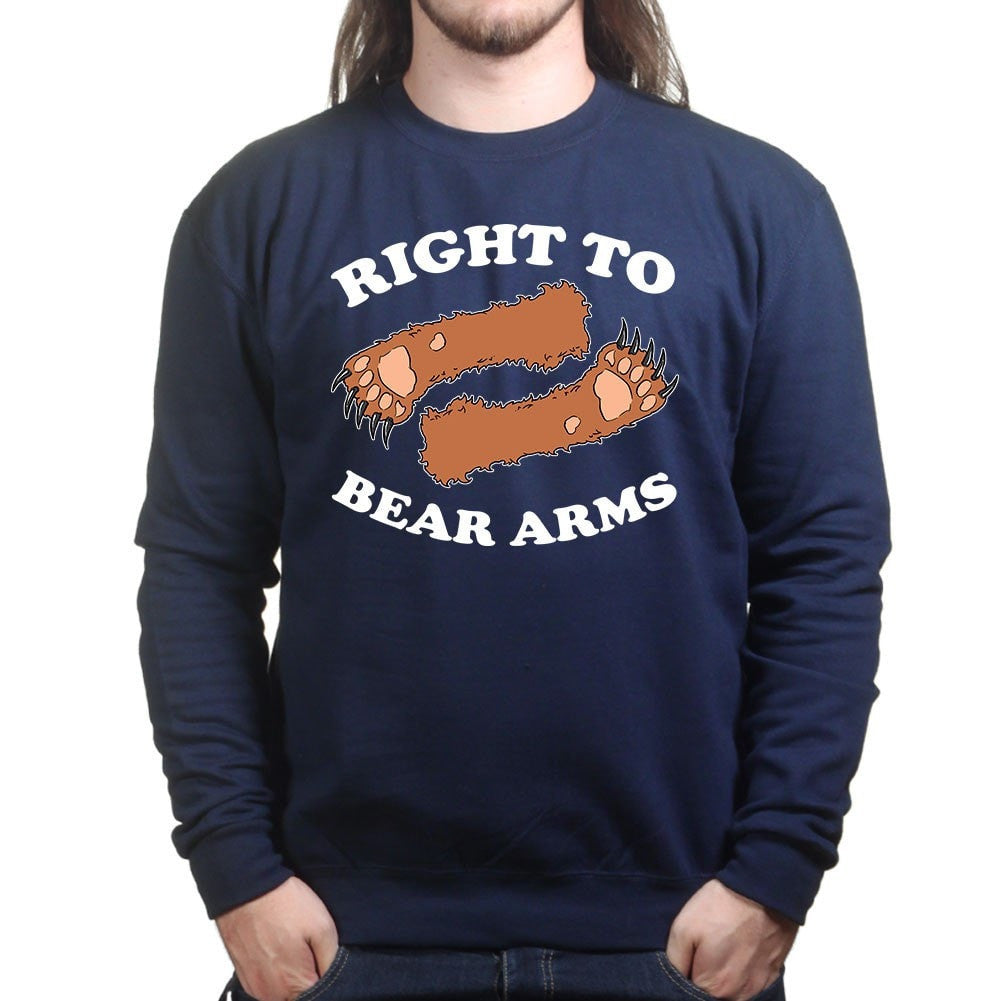 Unisex Right To Arms Bear Sweatshirt Style001