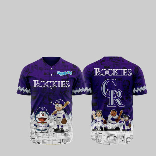 Rockies Doraemon Jersey 2025 - Grishko.com
