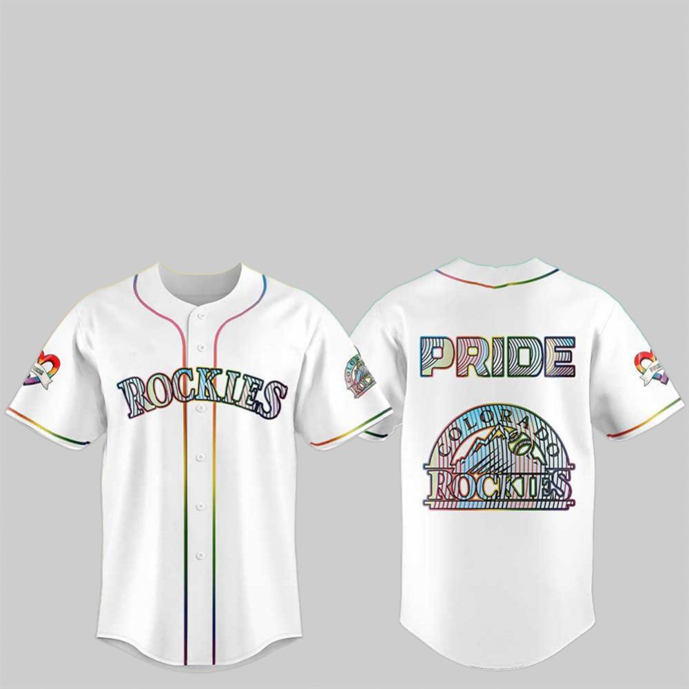 Rockies LGBTQ Pride Night 2025 Jersey - Grishko.com