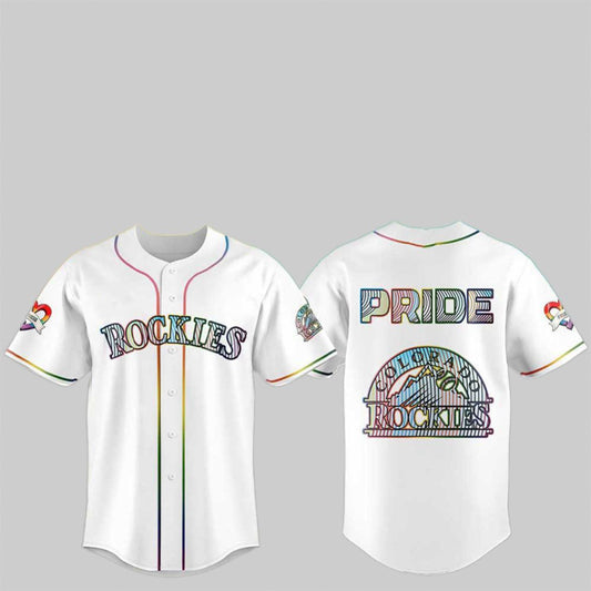 Rockies LGBTQ Pride Night 2025 Jersey - Grishko.com