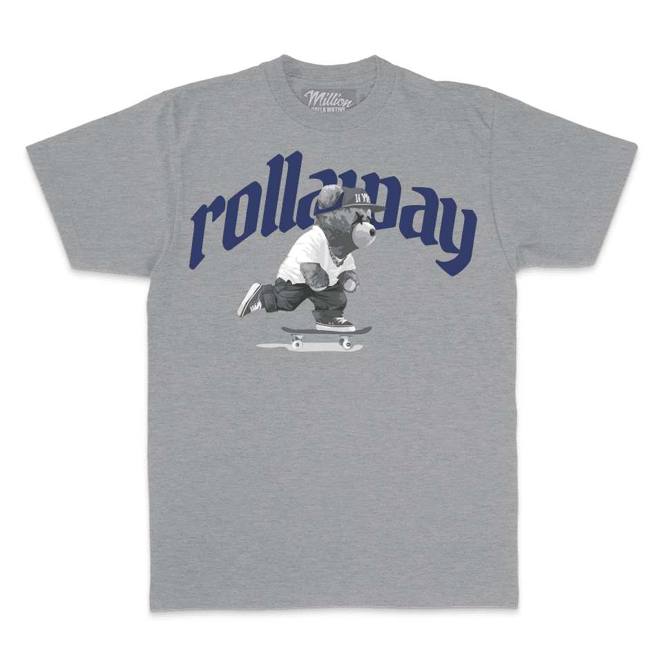 Rollaway Teddy - Heather Grey T-Shirt