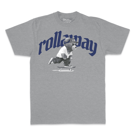 Rollaway Teddy - Heather Grey T-Shirt