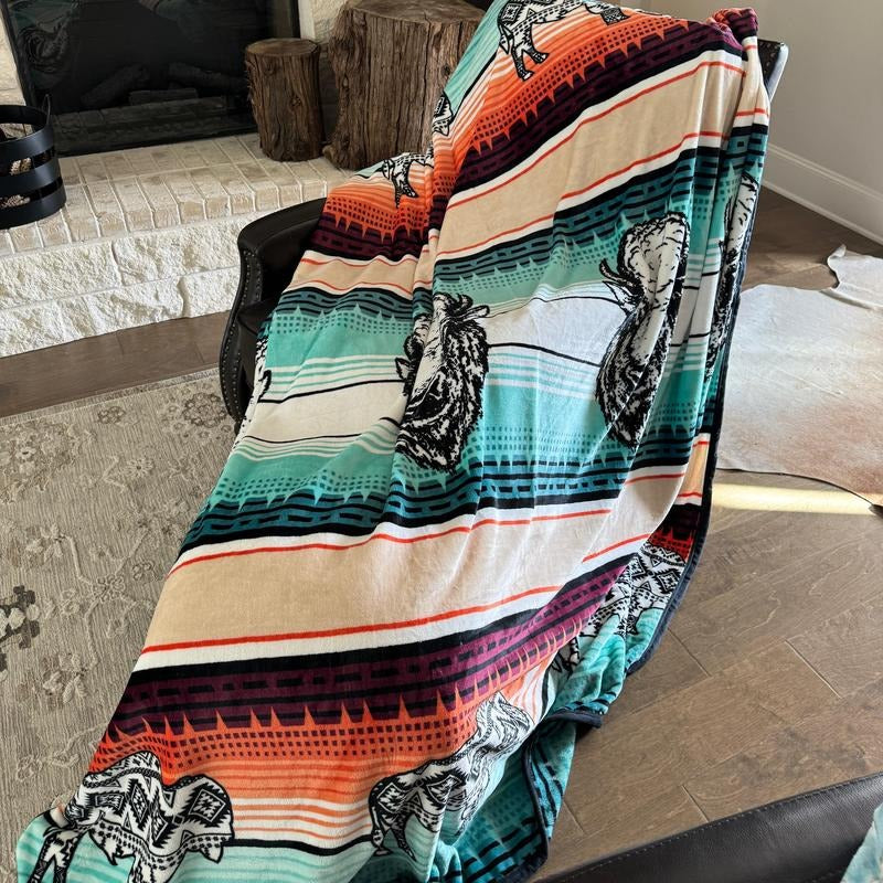 Ruby City Oversized Blanket