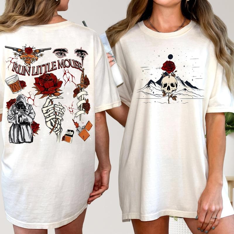 Run Little Mouse T-Shirt, Haunting Adeline Sweatshirt, Zade Meadows Hoodie, Book Lover Gift, Dark Romance Merch, Smut Tee
