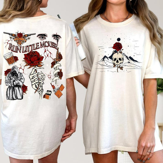 Run Little Mouse T-Shirt, Haunting Adeline Sweatshirt, Zade Meadows Hoodie, Book Lover Gift, Dark Romance Merch, Smut Tee