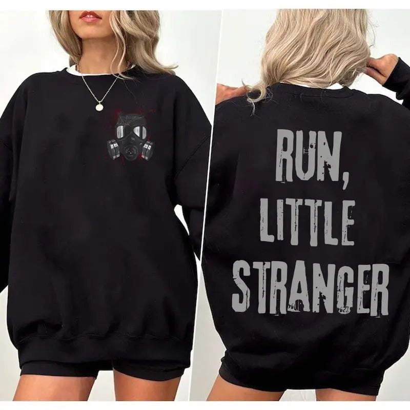 Run Little Stranger Sweatshirt, Malachi Vize Hoodie, Leigh Rivers Merch, Dark Romance Merch, Book Lovers Unisex Sweater