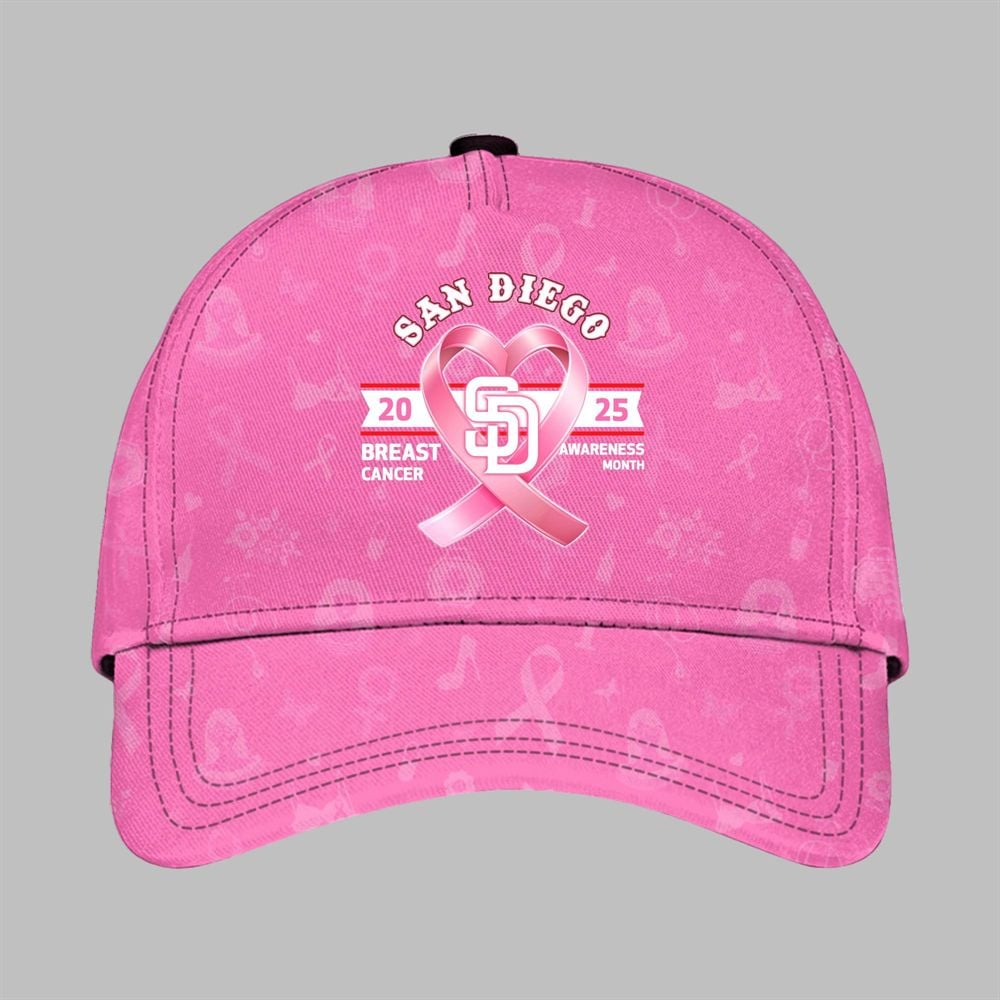 SD Padres 2025 Breast Cancer Awareness Month Jersey - Grishko.com