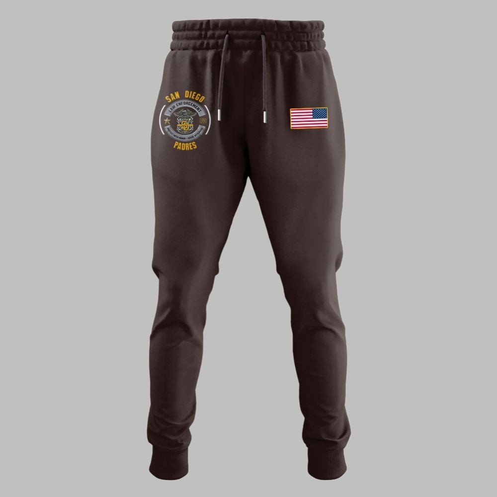 SD Padres National Law Enforcement Appreciation Day 2025 Jersey - Grishko.com