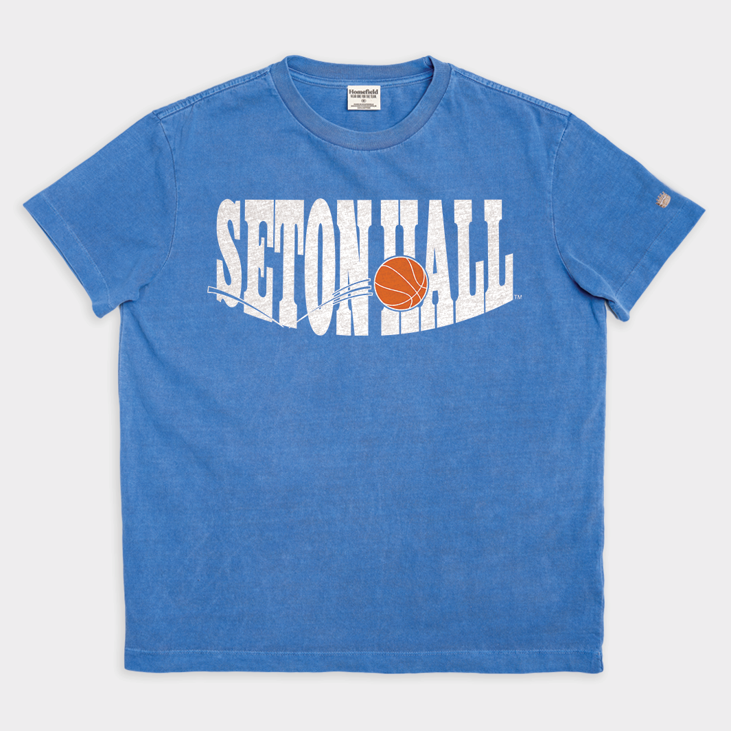 Seton Hall Basketball Vintage Heavyweight Tee