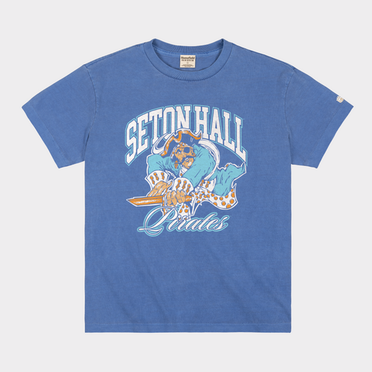 Seton Hall Pirates Throwback Vintage Heavyweight Tee