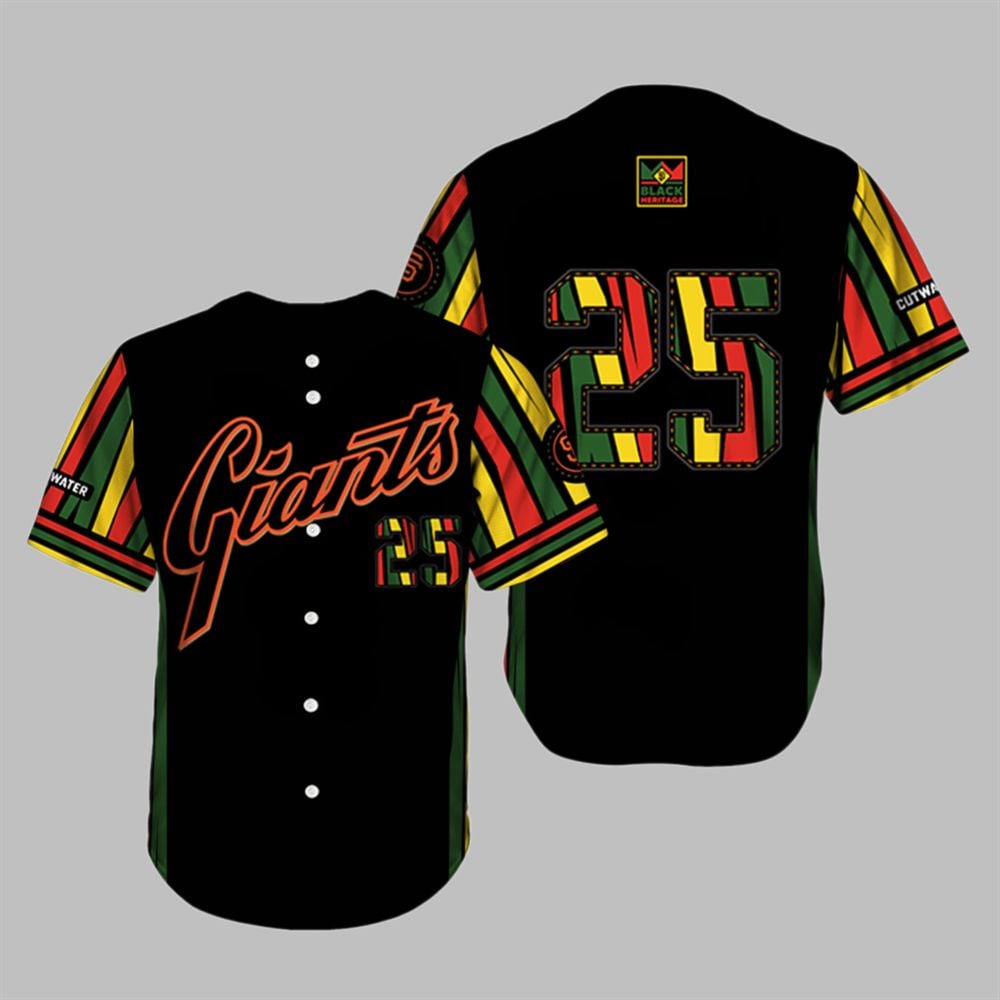 SF Giants Black Heritage 2025 Jersey Giveaway - Grishko.com