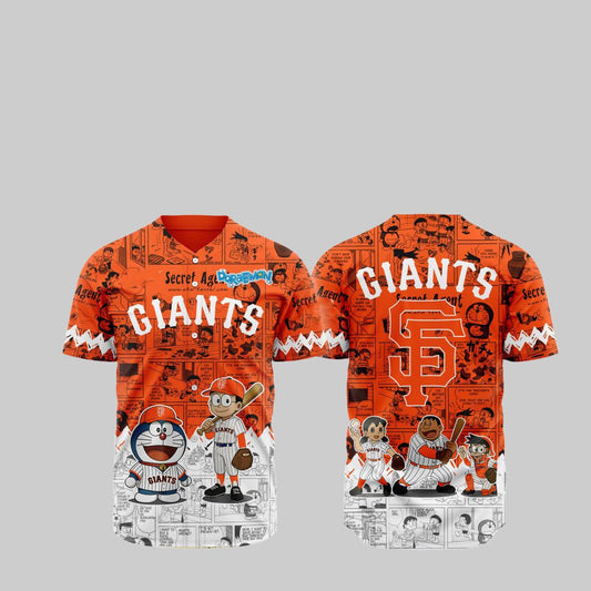 SF Giants Doraemon Jersey 2025 - Grishko.com