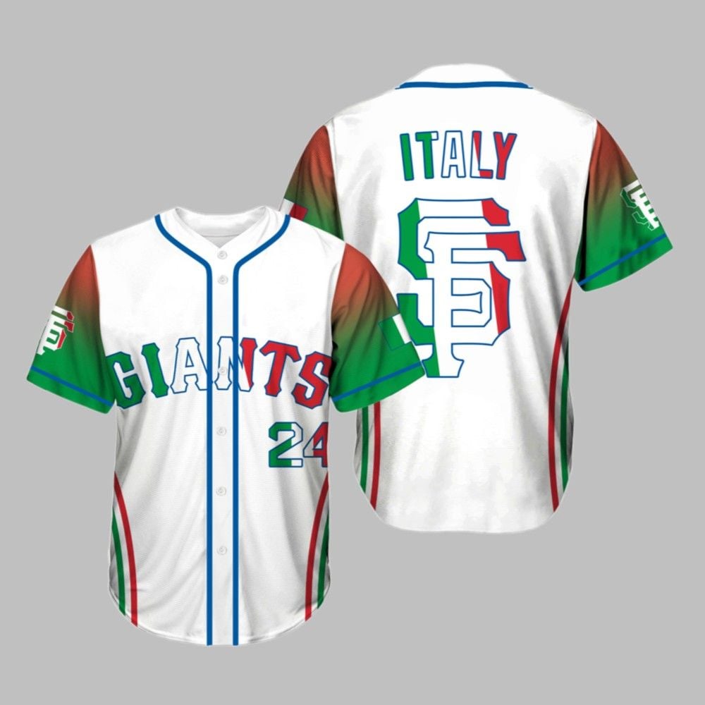 SF Giants Italian Heritage Night 2025 Jersey - Grishko.com
