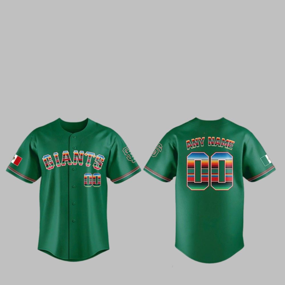 SF Giants Mexican Heritage Night Jersey 2025 - Grishko.com