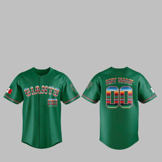 SF Giants Mexican Heritage Night Jersey 2025 - Grishko.com