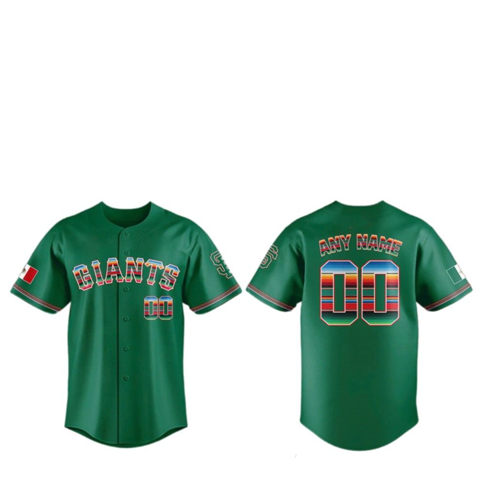 SF Giants Mexican Heritage Night Jersey 2025 - Grishko.com