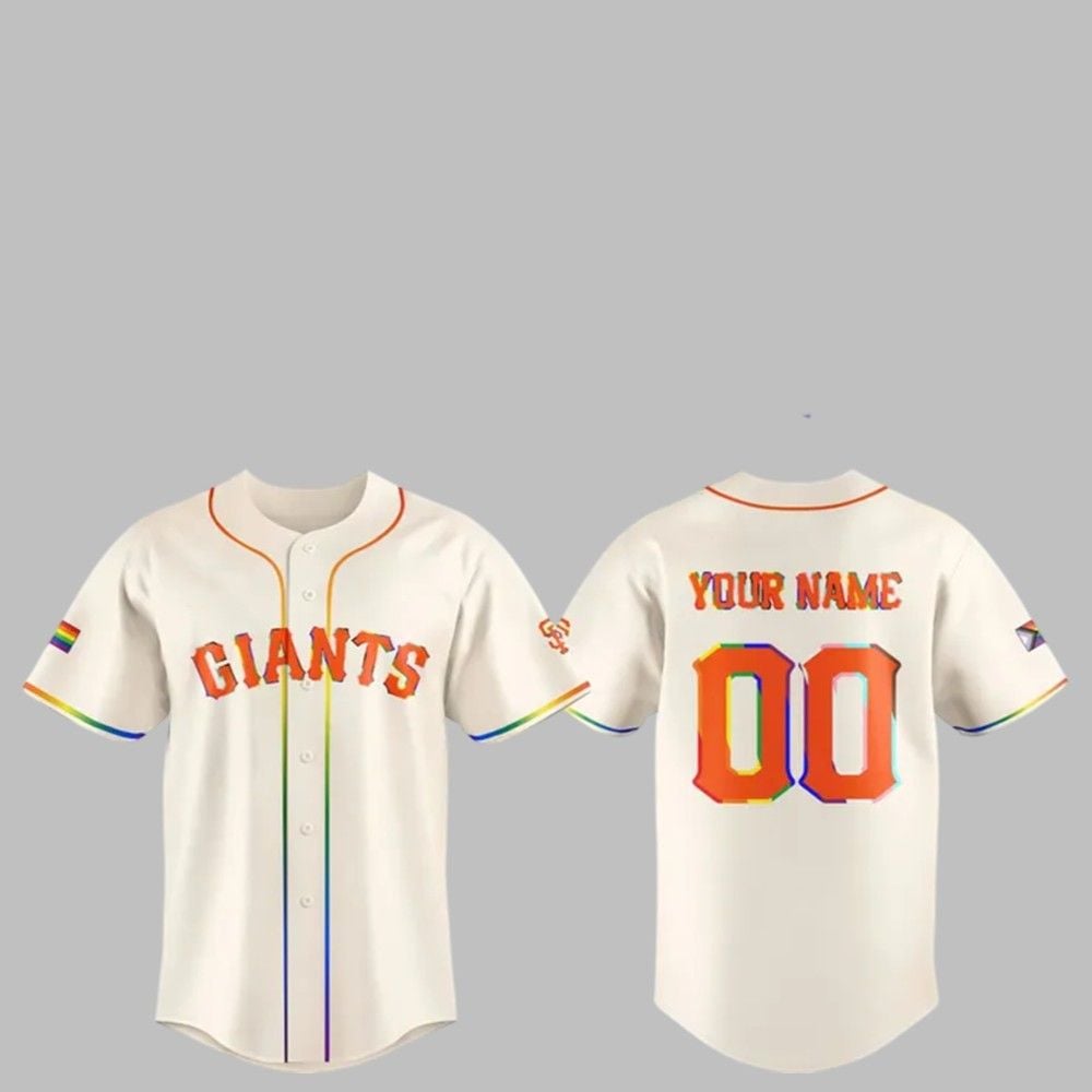 SF Giants Pride Night 2025 Jersey - Grishko.com