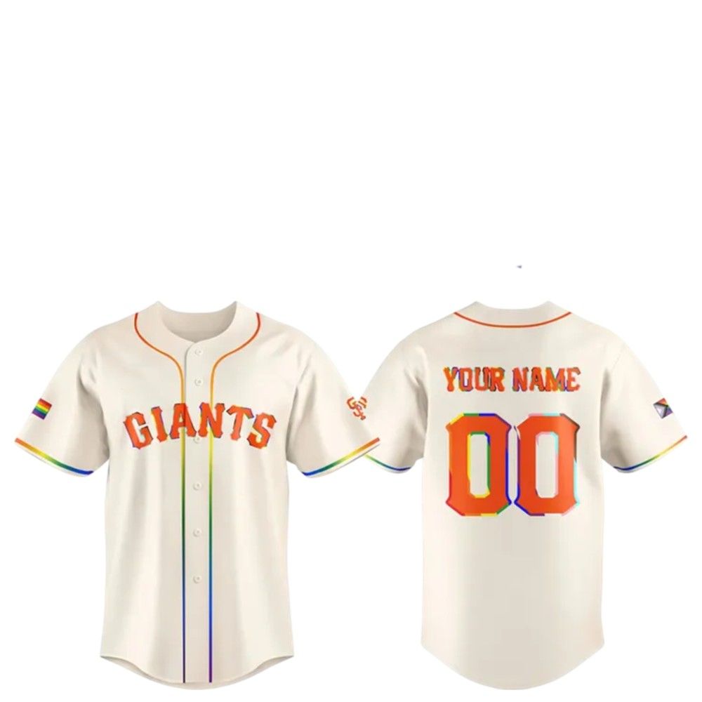 SF Giants Pride Night 2025 Jersey - Grishko.com