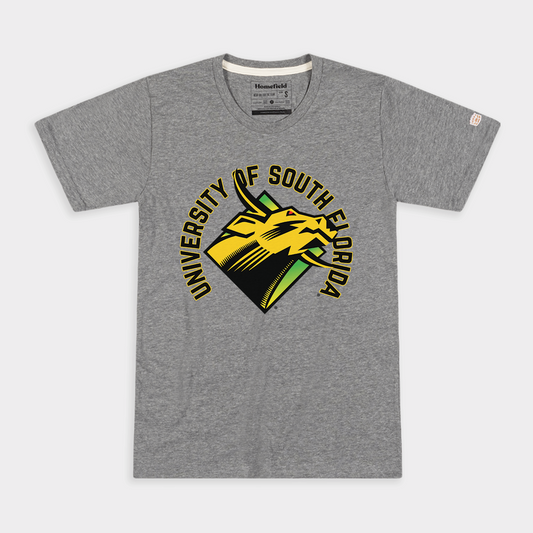Vintage 1990s South Florida Bulls Logo Tee Style001