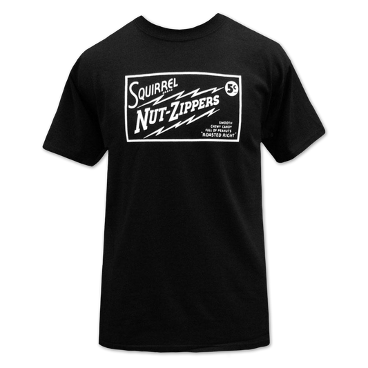 Roasted Right Logo on Black T-shirt