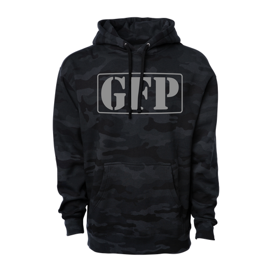 BLK CAMO HOODIE