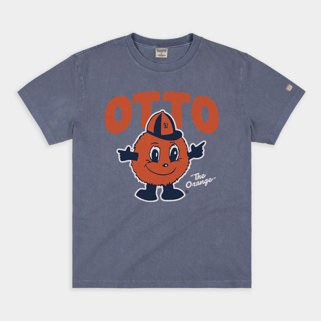 Syracuse Orange Retro Otto Vintage Heavyweight Tee Style001