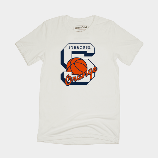 Syracuse Vintage Basketball Tee Style001