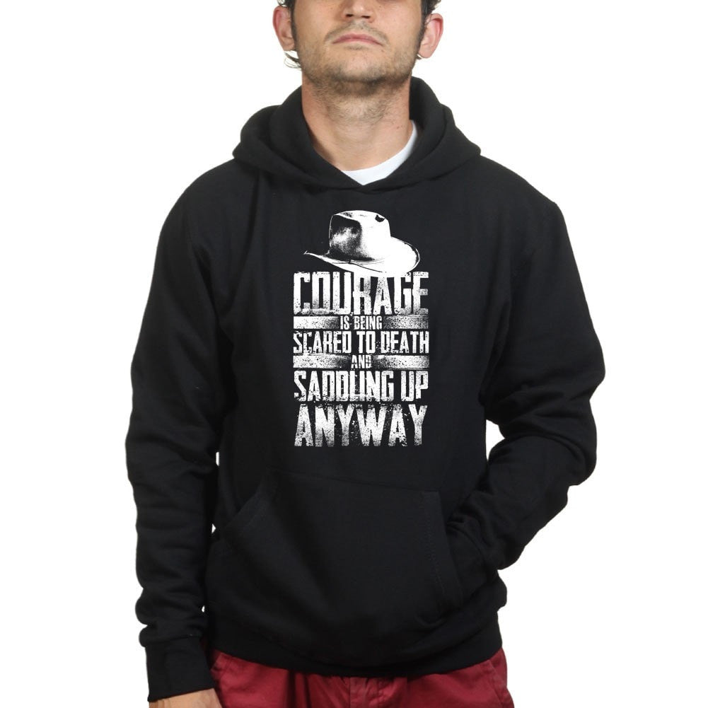 Unisex Saddling Up Anyway Hoodie Style001